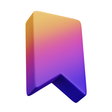 Bookmark  3D Icon