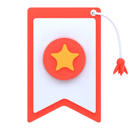 Bookmark  3D Icon