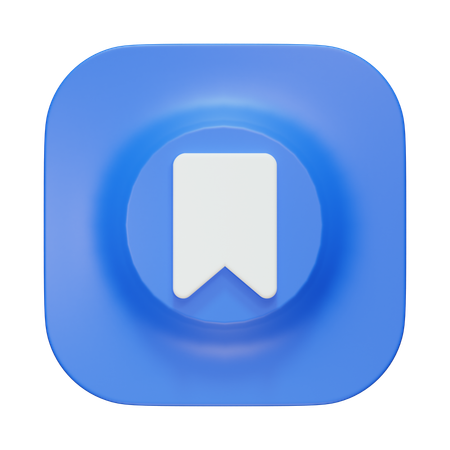 Bookmark  3D Icon