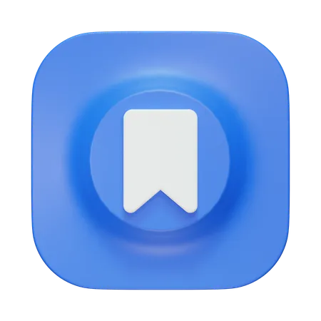 Bookmark  3D Icon