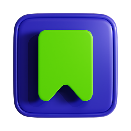 Bookmark  3D Icon