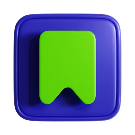 Bookmark  3D Icon