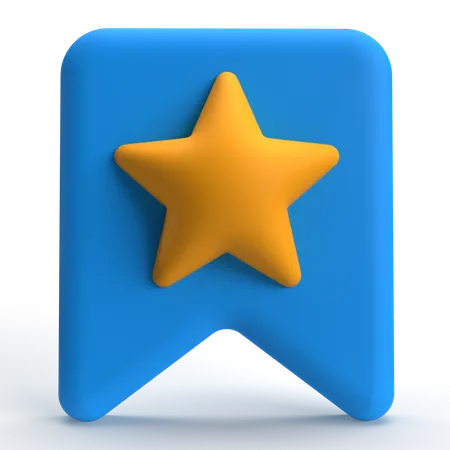 Bookmark  3D Icon