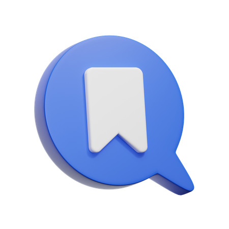 Bookmark  3D Icon