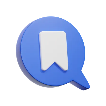 Bookmark  3D Icon