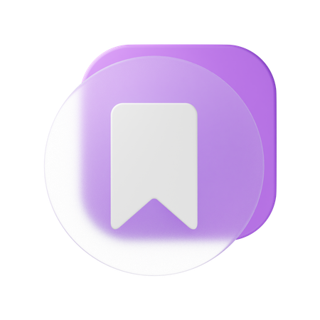 Bookmark  3D Icon