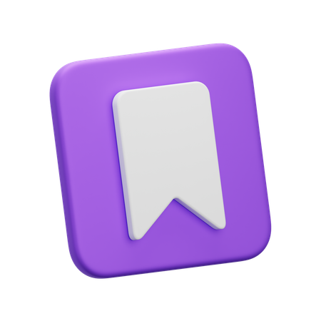 Bookmark  3D Icon