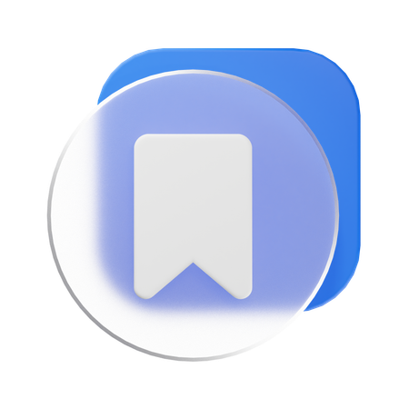 Bookmark  3D Icon