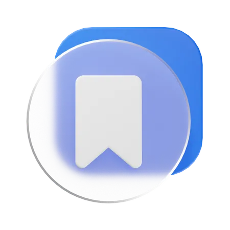 Bookmark  3D Icon