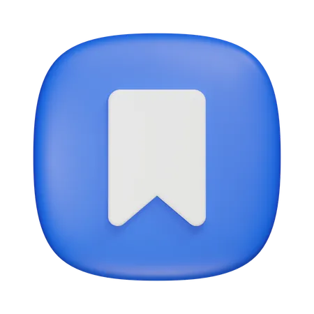 Bookmark  3D Icon