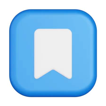 Bookmark  3D Icon