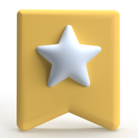 Bookmark  3D Icon