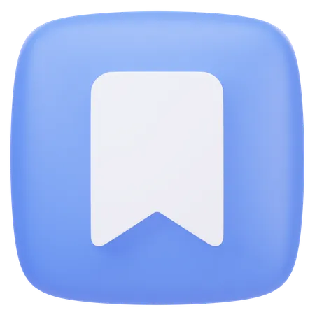 Bookmark  3D Icon