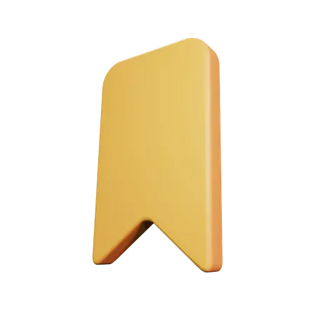Bookmark  3D Icon
