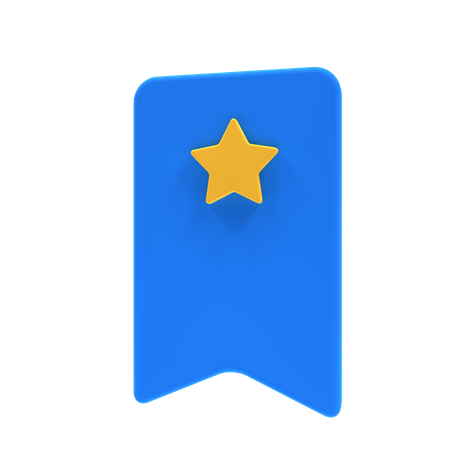 Bookmark  3D Icon