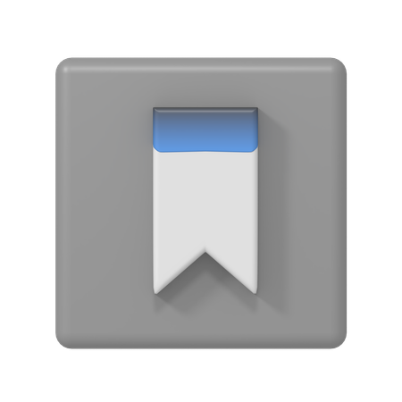 Bookmark  3D Icon