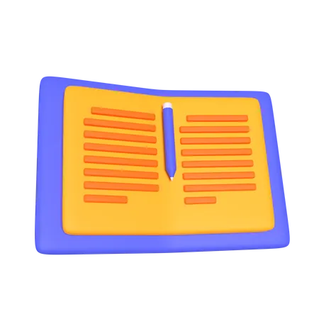 Bookmark  3D Icon