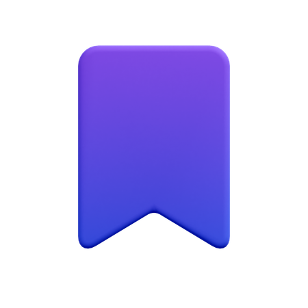 Bookmark  3D Icon