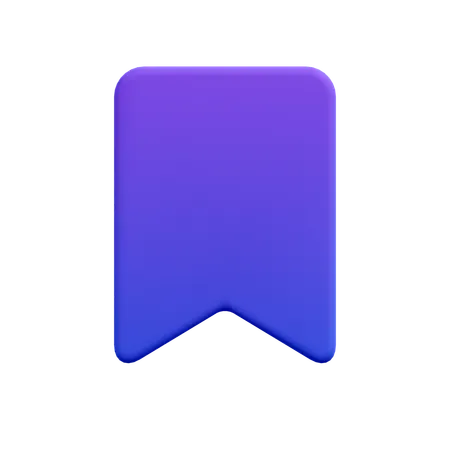 Bookmark  3D Icon