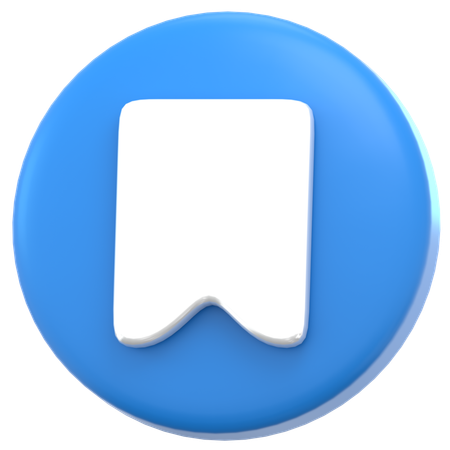 Bookmark  3D Icon