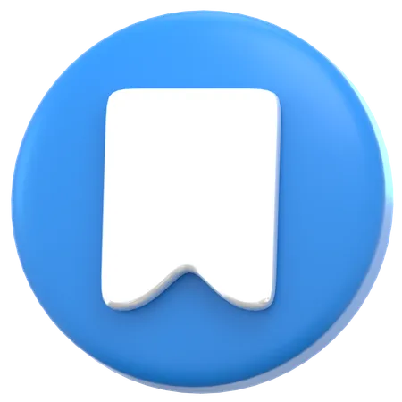 Bookmark  3D Icon