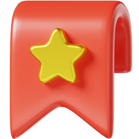 Bookmark  3D Icon