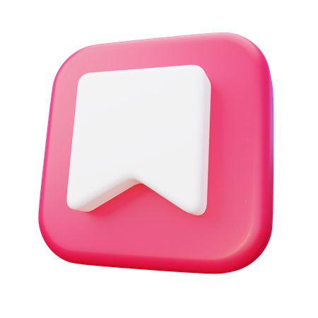 Bookmark  3D Icon