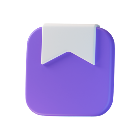 Bookmark  3D Icon