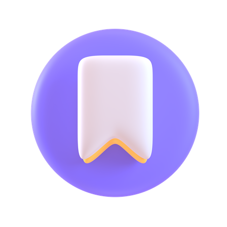 Bookmark  3D Icon