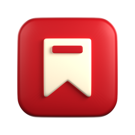 Bookmark  3D Icon