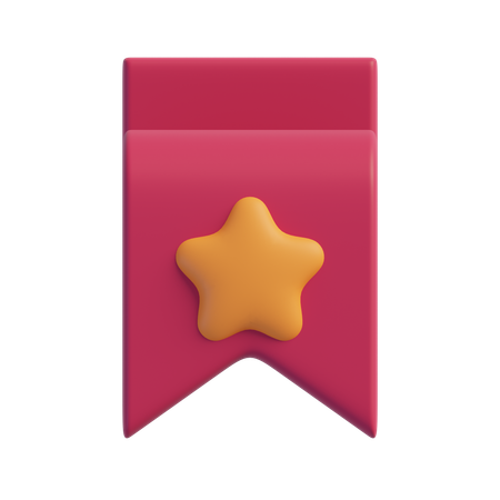 Bookmark  3D Icon