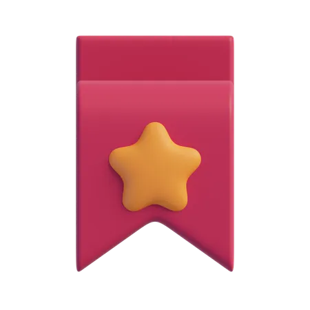 Bookmark  3D Icon