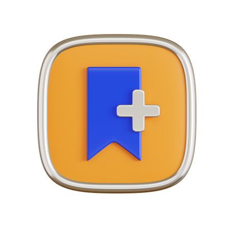 Bookmark  3D Icon