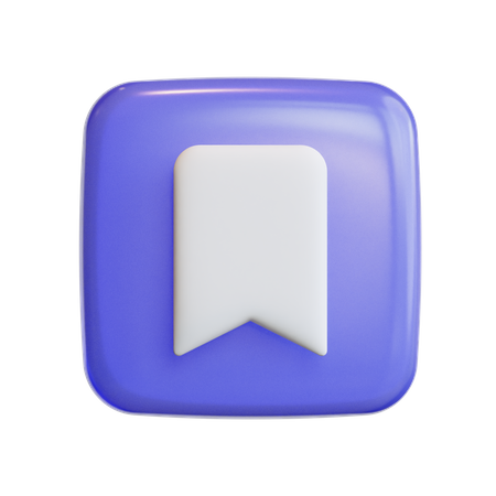 Bookmark  3D Icon