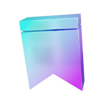 Bookmark  3D Icon