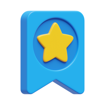 Bookmark  3D Icon