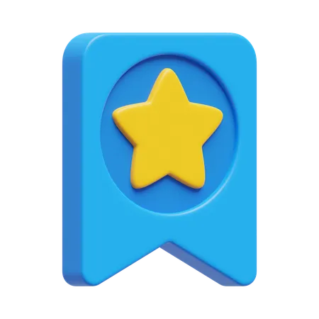 Bookmark  3D Icon