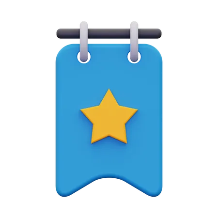 Bookmark  3D Icon