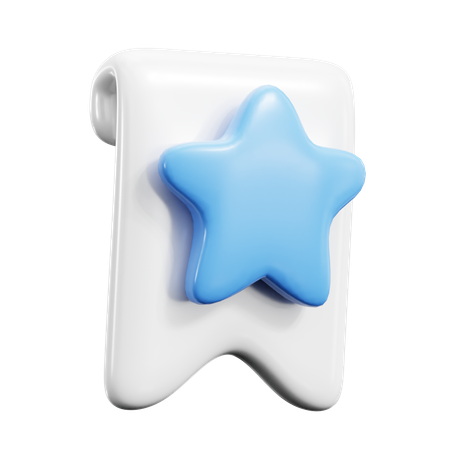 Bookmark  3D Icon