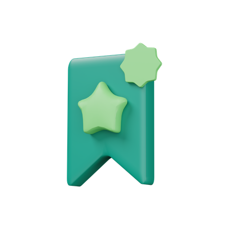 Bookmark  3D Icon