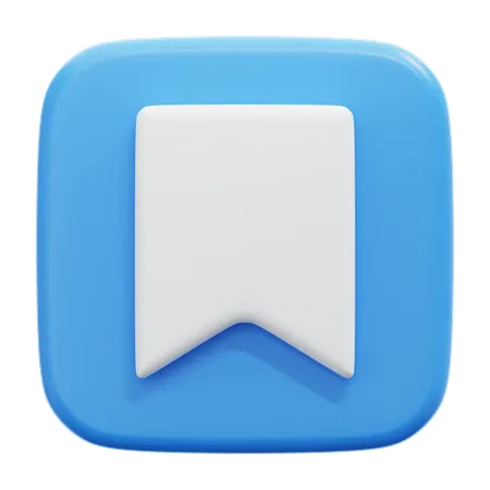 Bookmark  3D Icon