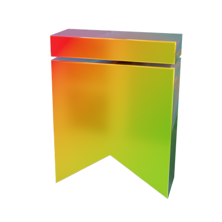 Bookmark  3D Icon