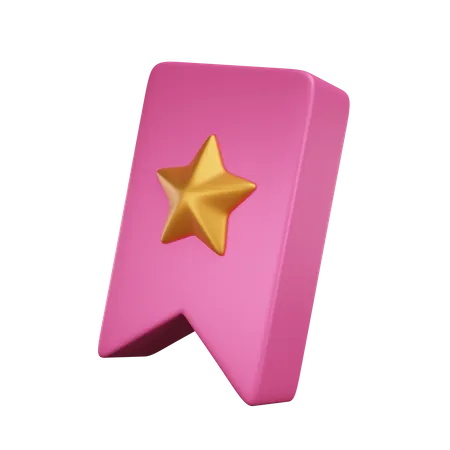 Bookmark  3D Icon