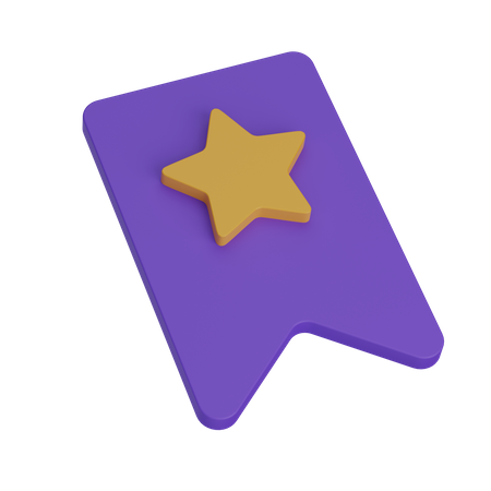 Bookmark  3D Icon