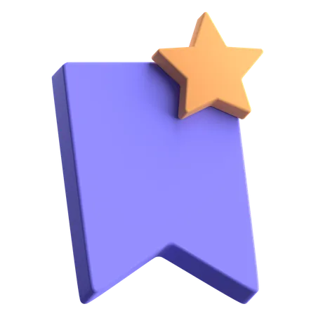 Bookmark  3D Icon