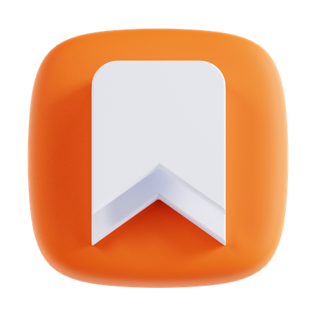 Bookmark  3D Icon