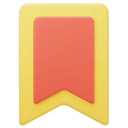 Bookmark  3D Icon