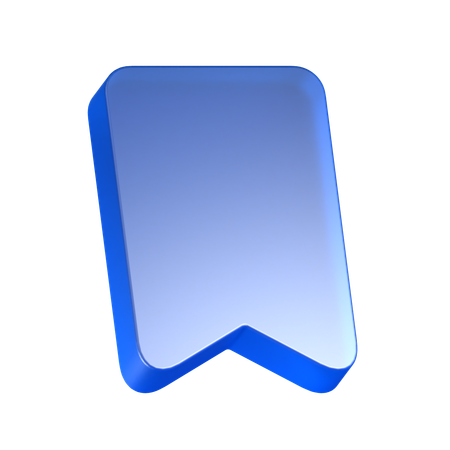 Bookmark  3D Icon