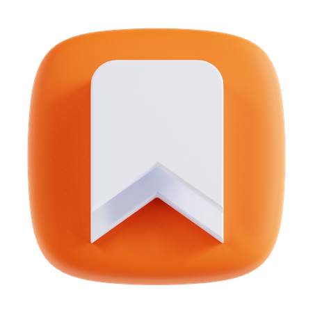 Bookmark  3D Icon