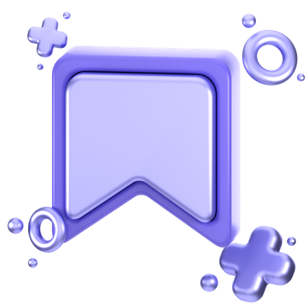 Bookmark  3D Icon